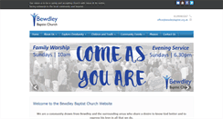 Desktop Screenshot of bewdleybaptist.org.uk